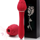 Dual Ended Clitoral Vibrator Love Rose
