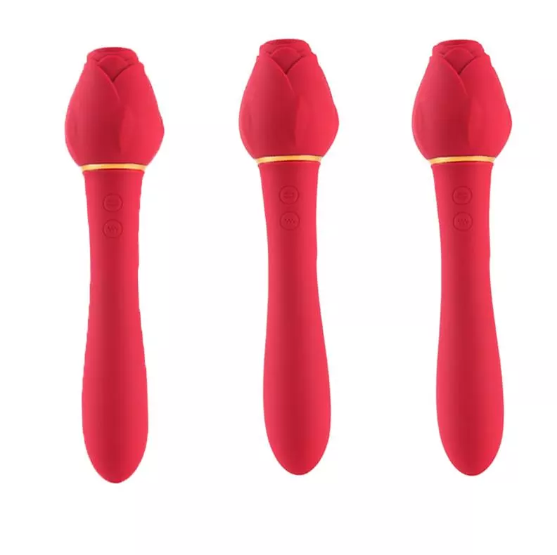 Dual Ended Clitoral Vibrator Love Rose