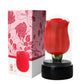 2-in-1 Love Rose Vibrator with Tongue & Suction