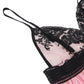 Delicate Pink Mesh Baby Doll with Thong (Plus Size)